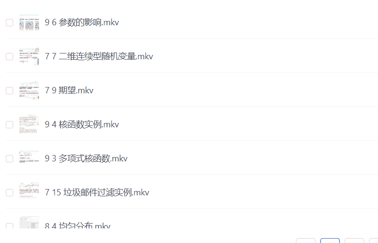 人工智能AI必备数学基础【3.42G】