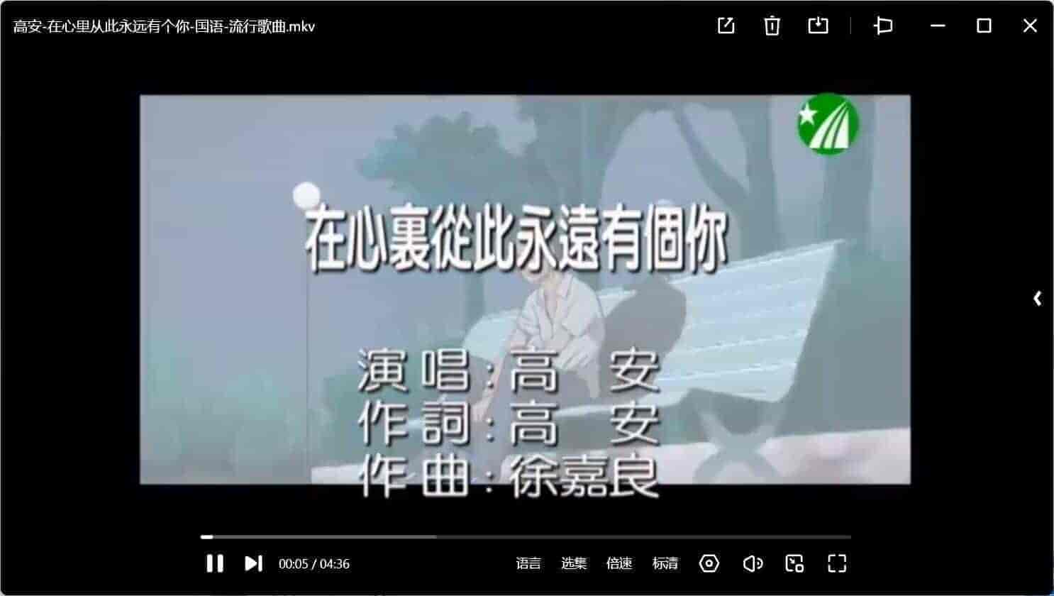 MTV精选1万首（自带卡拉ok音轨，在家唱歌）经典MV大全