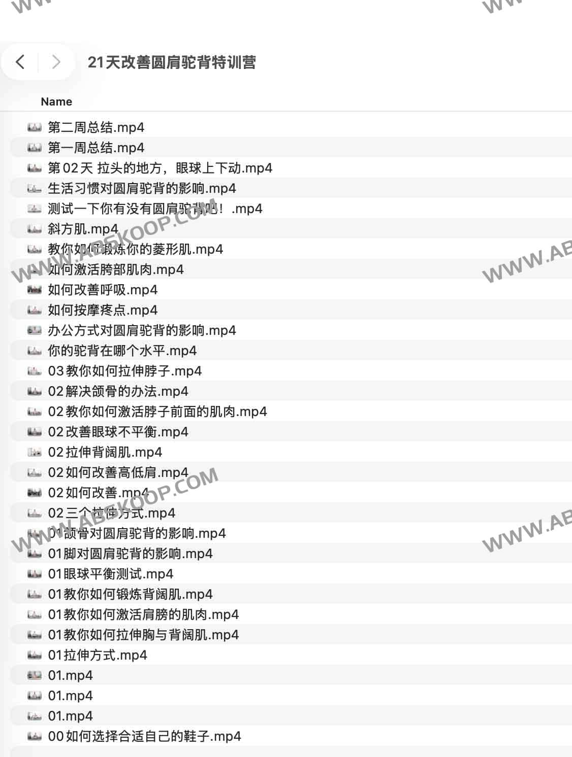 21天改善圆肩驼背特训营 1 21天改善圆肩驼背特训营