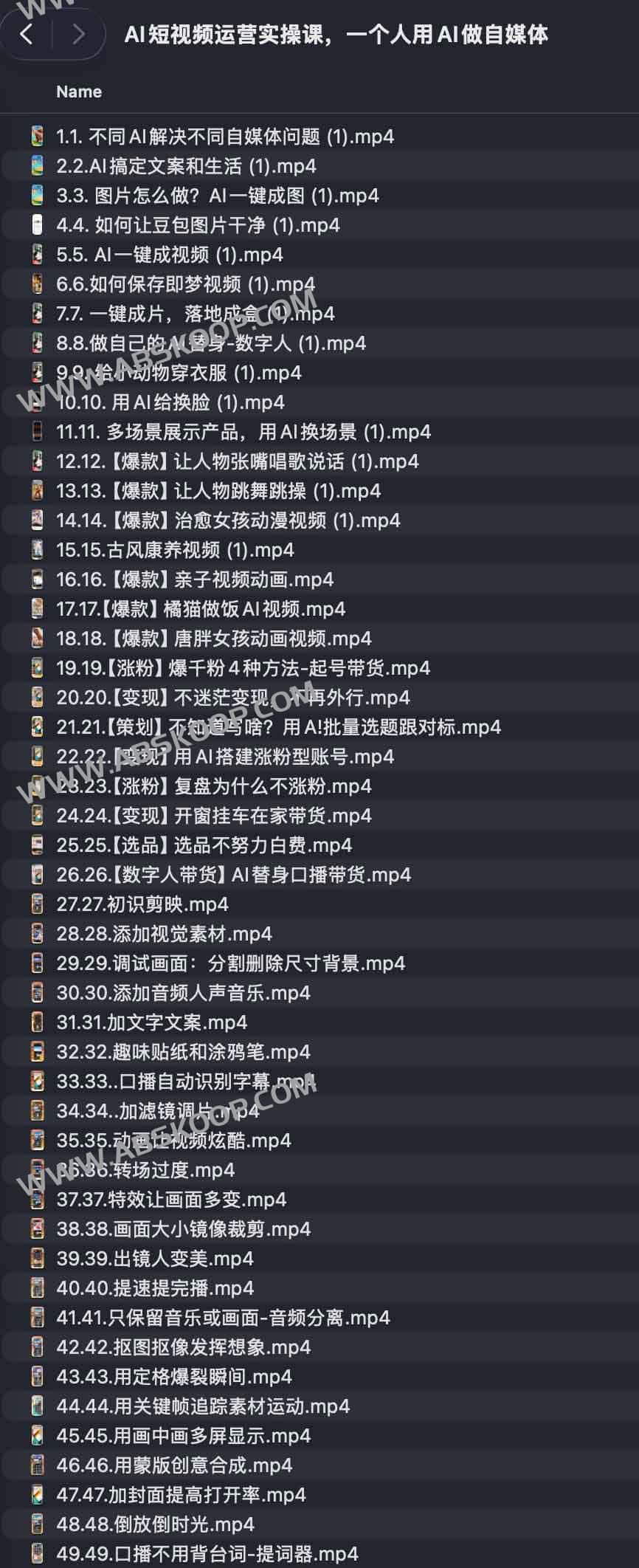 AI短视频运营实操课,一个人用AI做自媒体 1 AI短视频运营实操课,一个人用AI做自媒体