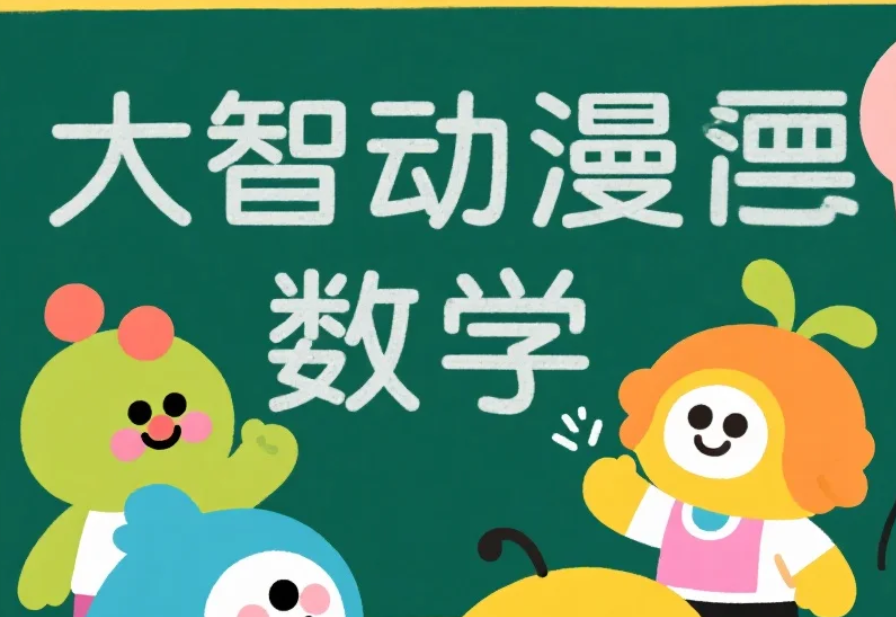 【课程】呆呆大智动漫数学1-6年级上下册全套，趣味动画讲解数学知识课程 mp4 [15GB]