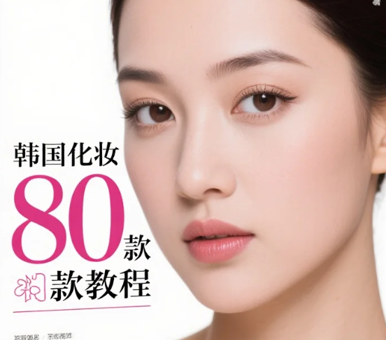 【教程】韩国化妆80款教程 多元风格的美妆指南 mp4 [2.4G]